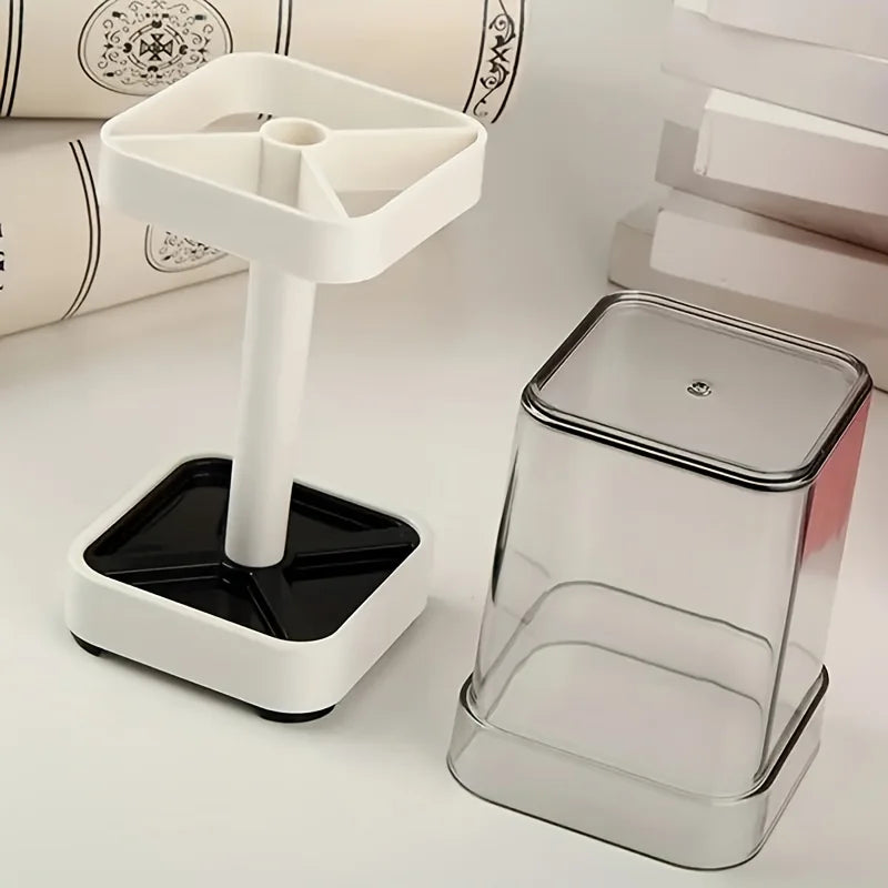 Toothbrush Holder with Mouthwash Cup